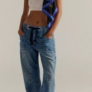 NWOT Barrel jeans perfect dupe for free people Moxie jeans